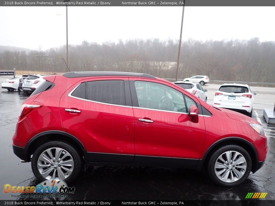 2018 Buick Encore Preferred Winterberry Red Metallic / Ebony Photo #8