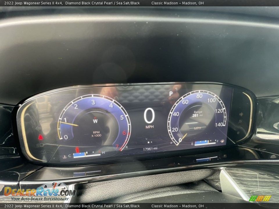 2022 Jeep Wagoneer Series II 4x4 Gauges Photo #10