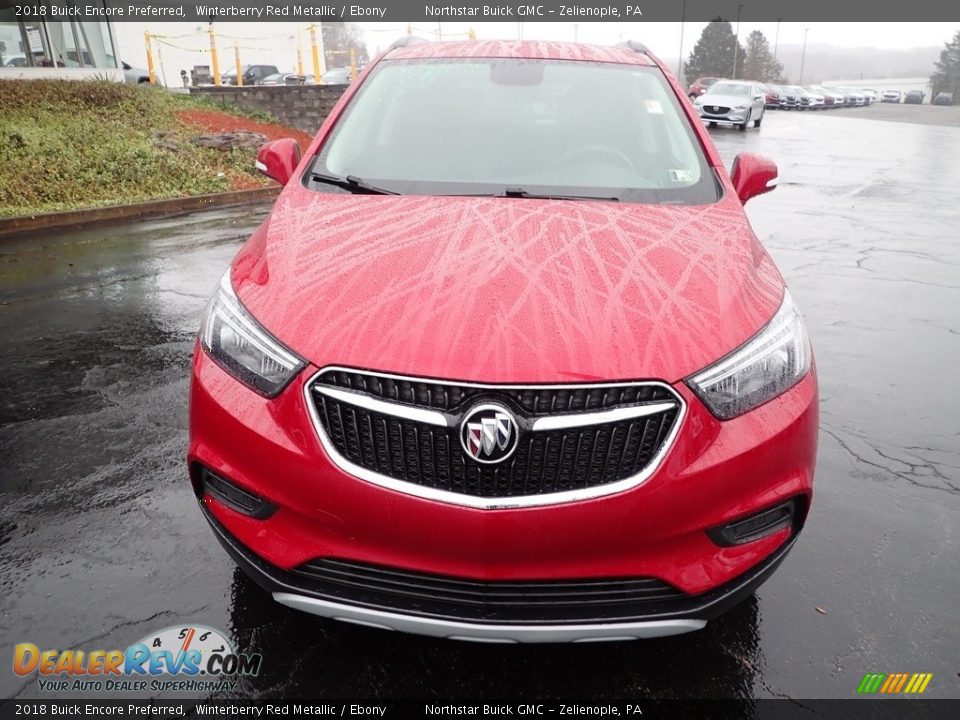 2018 Buick Encore Preferred Winterberry Red Metallic / Ebony Photo #11