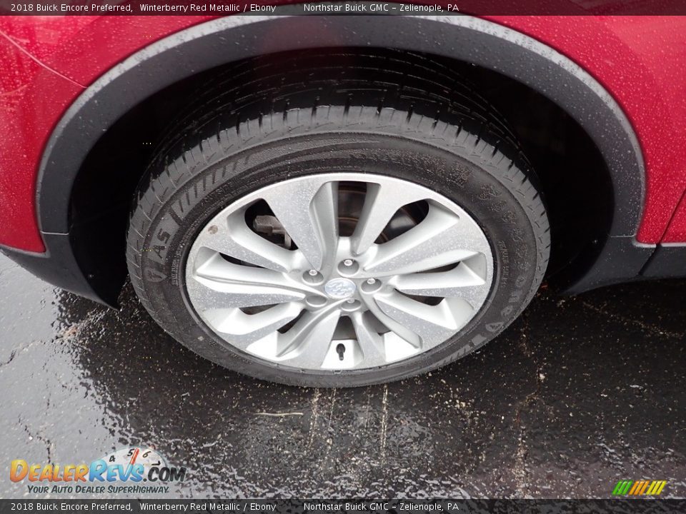 2018 Buick Encore Preferred Winterberry Red Metallic / Ebony Photo #13