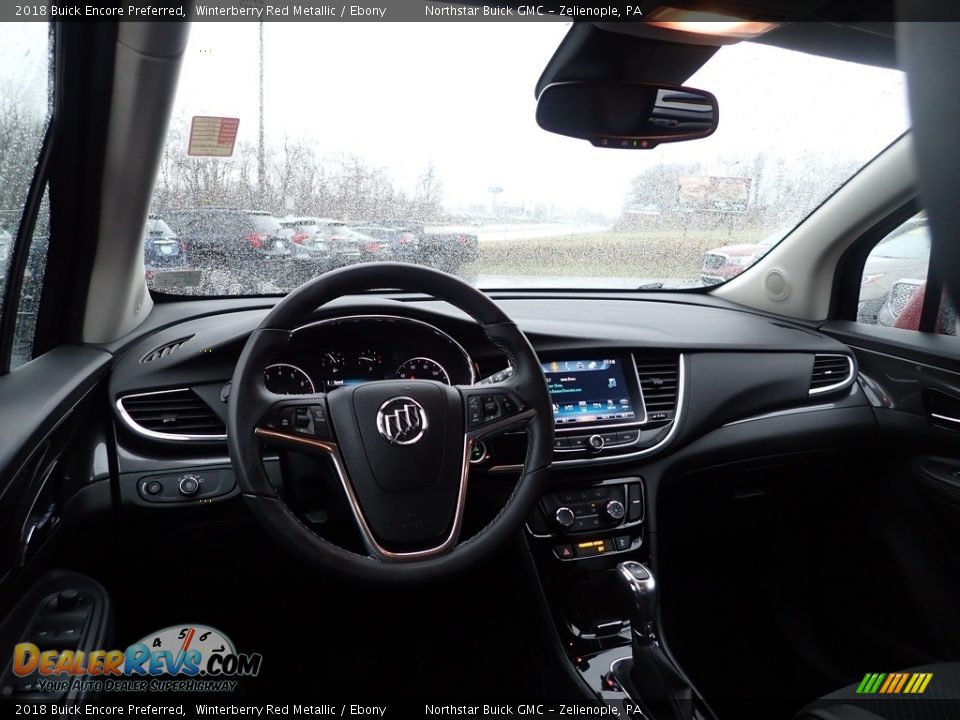 2018 Buick Encore Preferred Winterberry Red Metallic / Ebony Photo #19