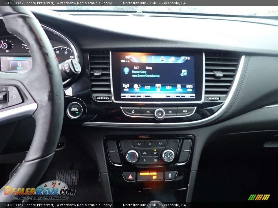 2018 Buick Encore Preferred Winterberry Red Metallic / Ebony Photo #24