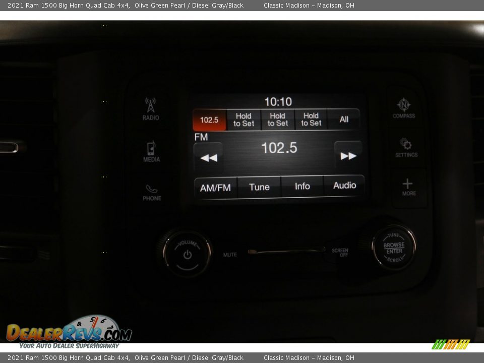 2021 Ram 1500 Big Horn Quad Cab 4x4 Olive Green Pearl / Diesel Gray/Black Photo #9