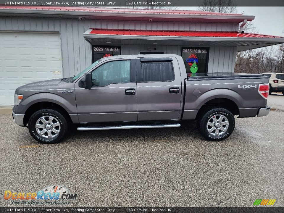 2014 Ford F150 XLT SuperCrew 4x4 Sterling Grey / Steel Grey Photo #1