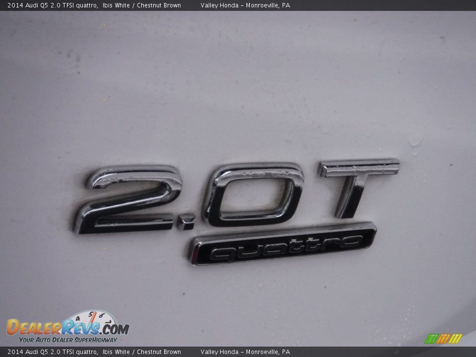 2014 Audi Q5 2.0 TFSI quattro Ibis White / Chestnut Brown Photo #8