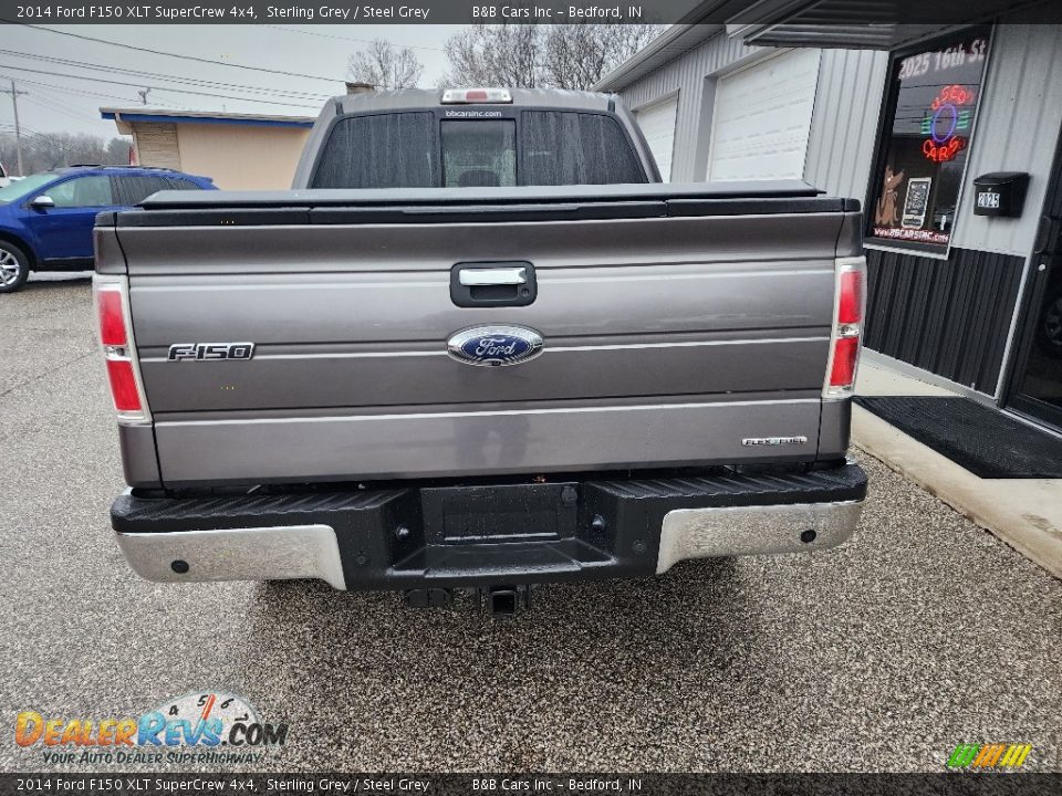 2014 Ford F150 XLT SuperCrew 4x4 Sterling Grey / Steel Grey Photo #3