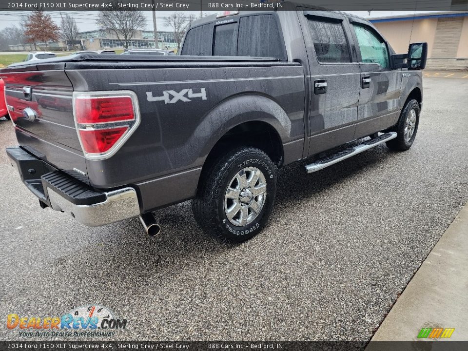 2014 Ford F150 XLT SuperCrew 4x4 Sterling Grey / Steel Grey Photo #4