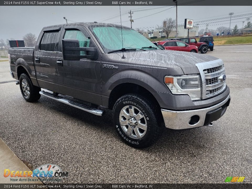 2014 Ford F150 XLT SuperCrew 4x4 Sterling Grey / Steel Grey Photo #5