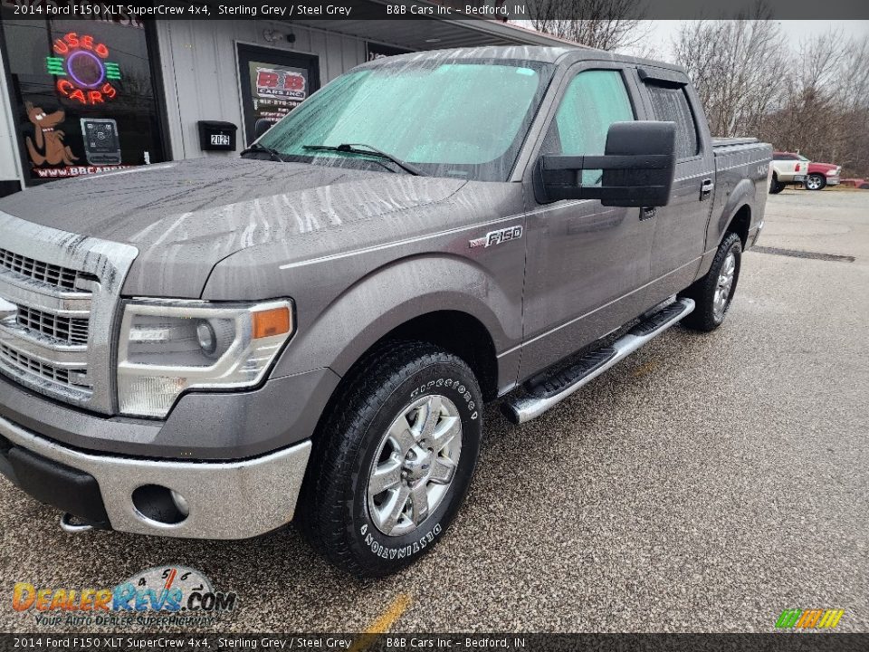 2014 Ford F150 XLT SuperCrew 4x4 Sterling Grey / Steel Grey Photo #7