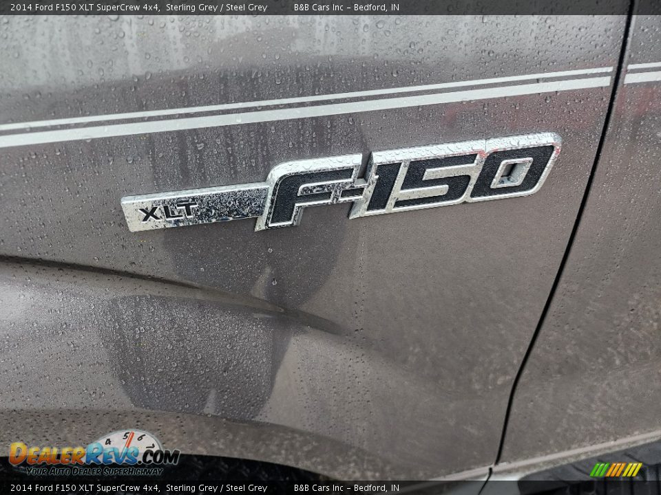 2014 Ford F150 XLT SuperCrew 4x4 Sterling Grey / Steel Grey Photo #8