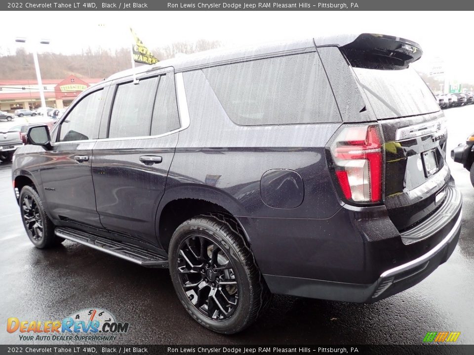 2022 Chevrolet Tahoe LT 4WD Black / Jet Black Photo #3