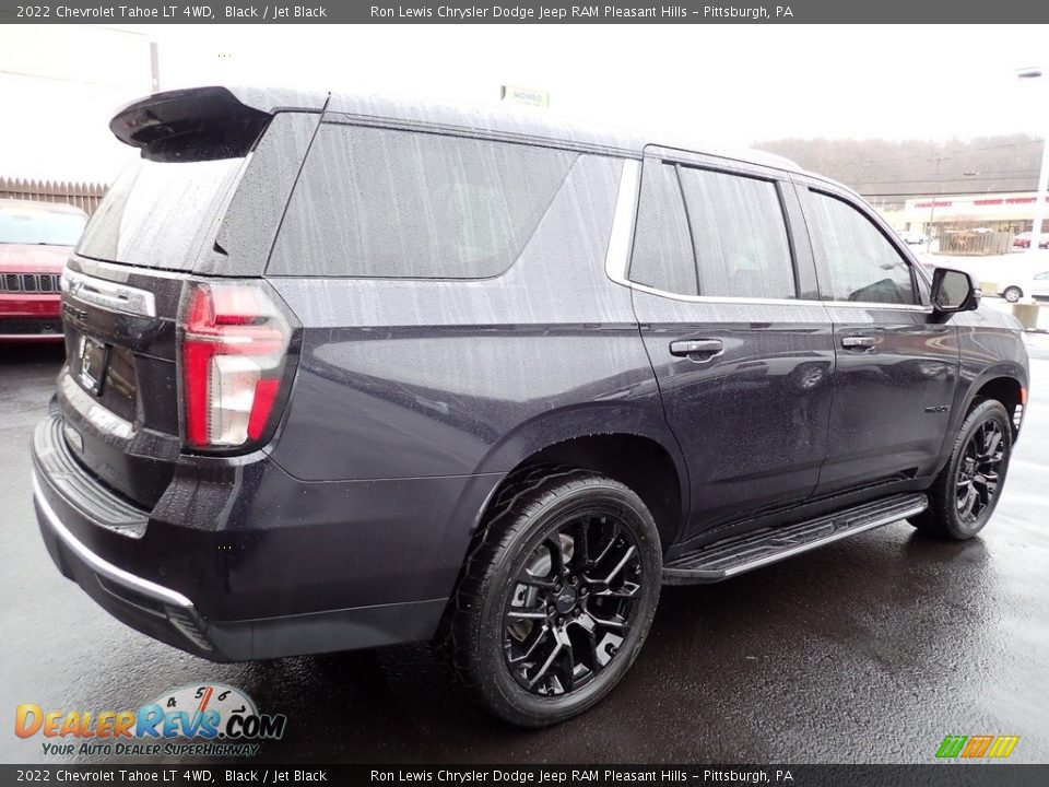 2022 Chevrolet Tahoe LT 4WD Black / Jet Black Photo #6