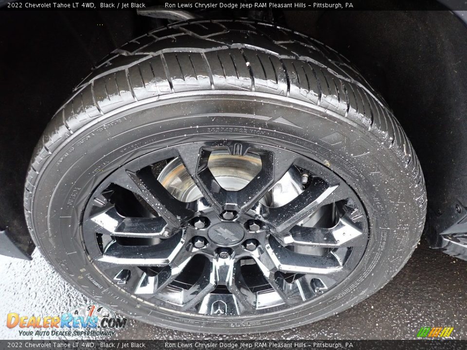 2022 Chevrolet Tahoe LT 4WD Black / Jet Black Photo #10