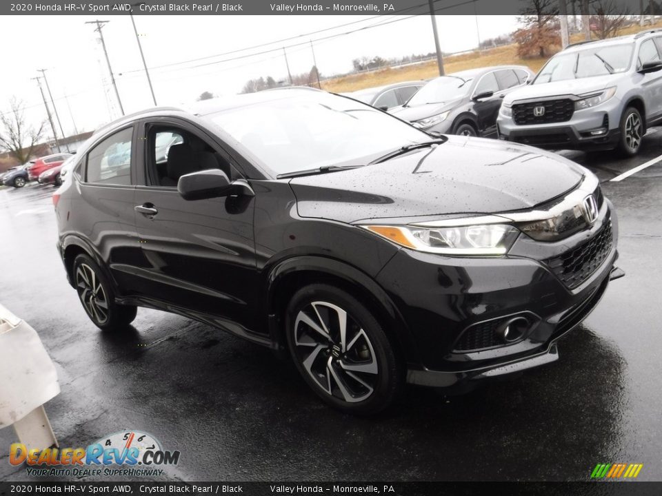 2020 Honda HR-V Sport AWD Crystal Black Pearl / Black Photo #5