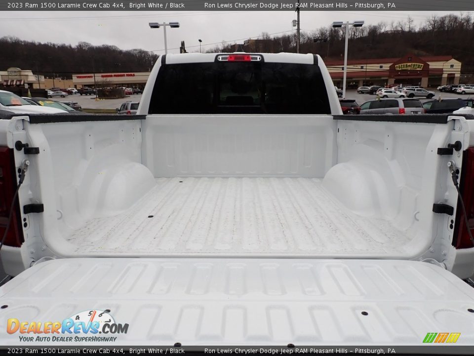 2023 Ram 1500 Laramie Crew Cab 4x4 Bright White / Black Photo #5