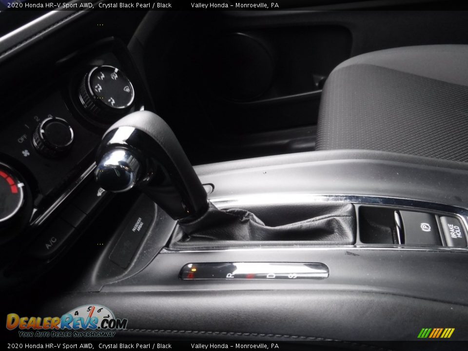 2020 Honda HR-V Sport AWD Crystal Black Pearl / Black Photo #19
