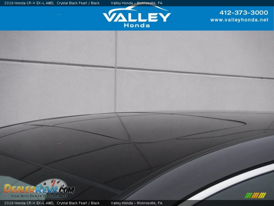 2019 Honda CR-V EX-L AWD Crystal Black Pearl / Black Photo #4