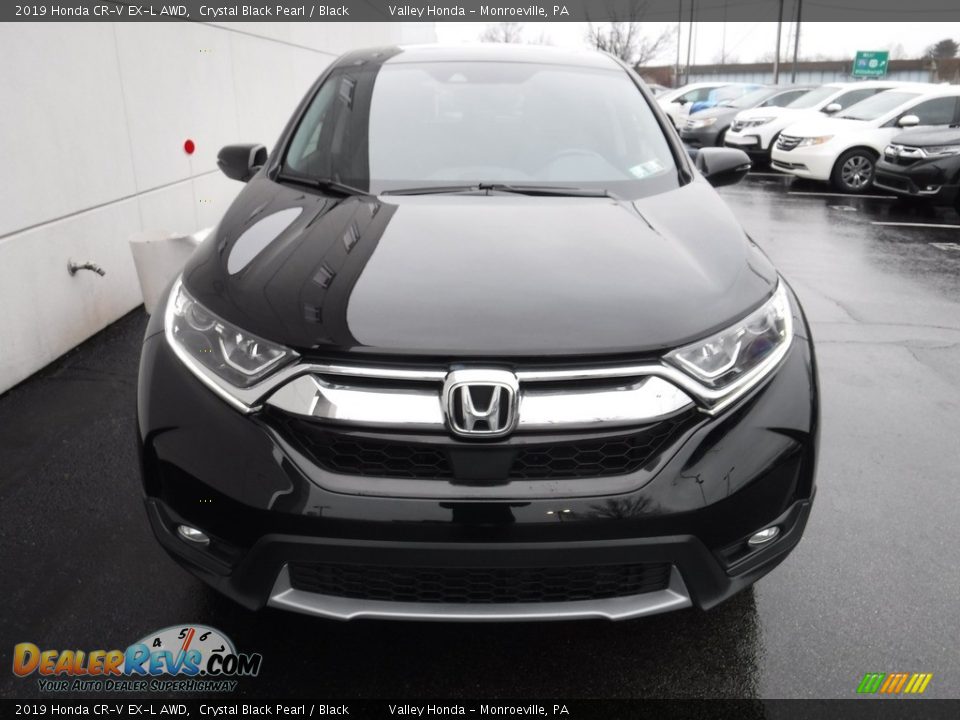 2019 Honda CR-V EX-L AWD Crystal Black Pearl / Black Photo #5