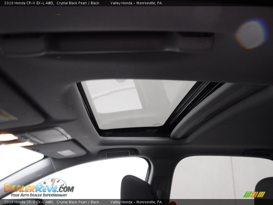 2019 Honda CR-V EX-L AWD Crystal Black Pearl / Black Photo #11