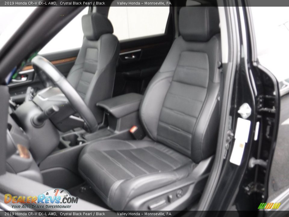 2019 Honda CR-V EX-L AWD Crystal Black Pearl / Black Photo #15