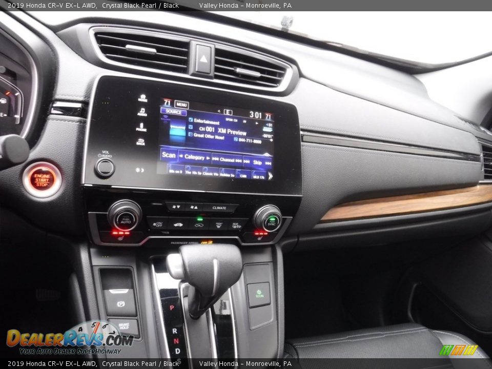 2019 Honda CR-V EX-L AWD Crystal Black Pearl / Black Photo #19