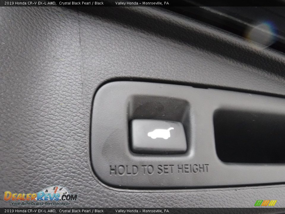 2019 Honda CR-V EX-L AWD Crystal Black Pearl / Black Photo #30