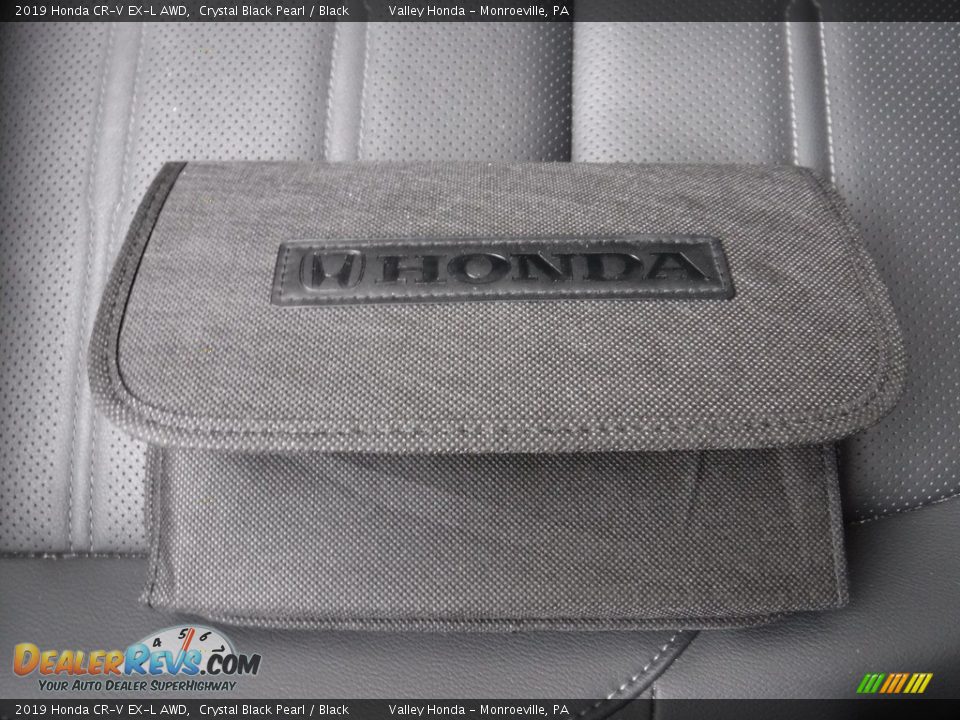 2019 Honda CR-V EX-L AWD Crystal Black Pearl / Black Photo #33