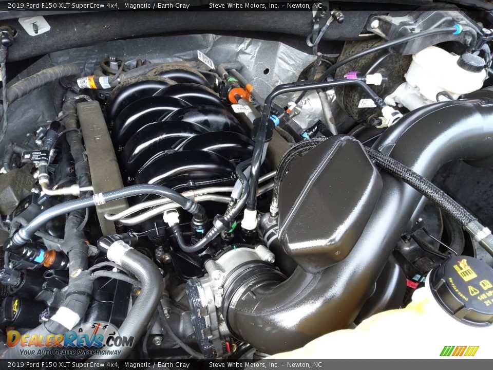 2019 Ford F150 XLT SuperCrew 4x4 5.0 Liter DI DOHC 32-Valve Ti-VCT E85 V8 Engine Photo #12