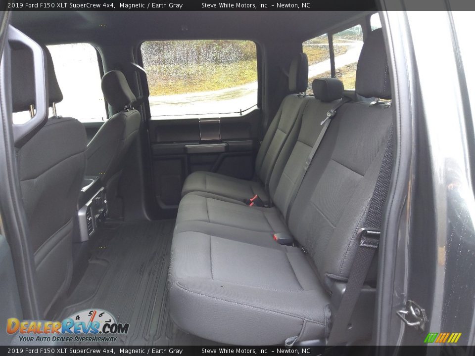 Rear Seat of 2019 Ford F150 XLT SuperCrew 4x4 Photo #15