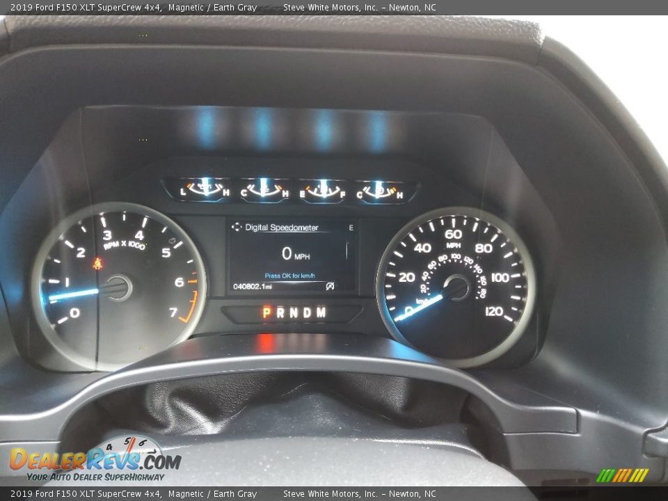 2019 Ford F150 XLT SuperCrew 4x4 Gauges Photo #22