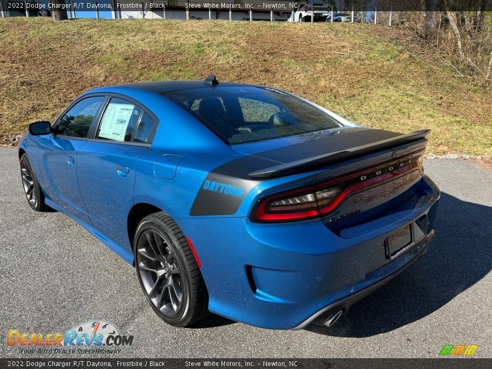 2022 Dodge Charger R/T Daytona Frostbite / Black Photo #8