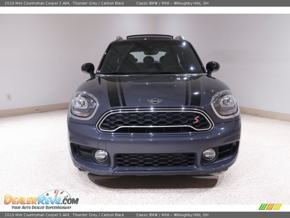 2019 Mini Countryman Cooper S All4 Thunder Grey / Carbon Black Photo #2