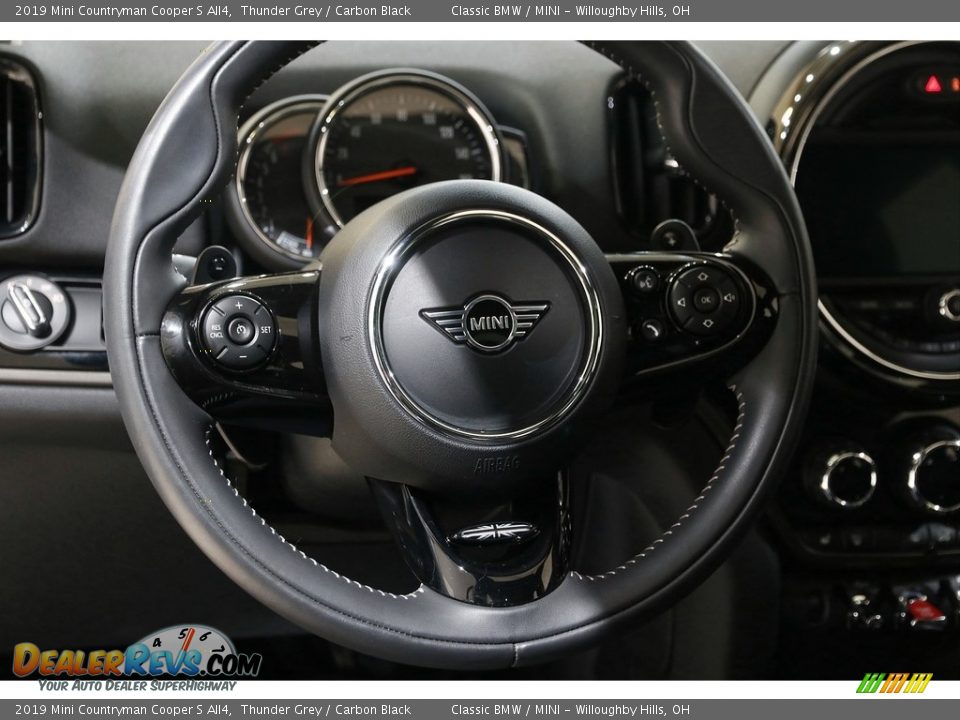 2019 Mini Countryman Cooper S All4 Thunder Grey / Carbon Black Photo #7