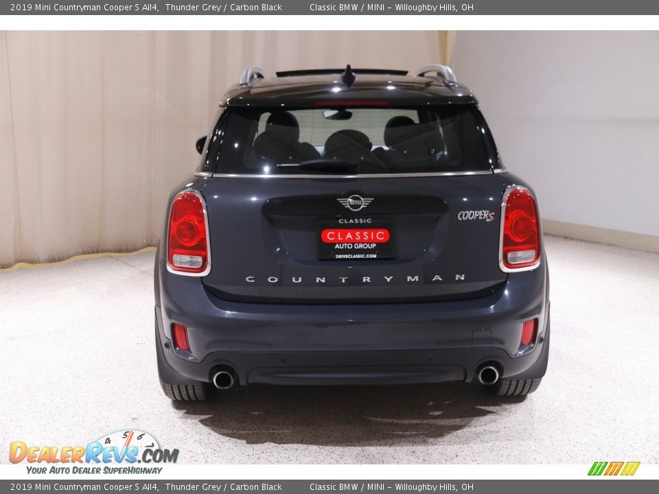 2019 Mini Countryman Cooper S All4 Thunder Grey / Carbon Black Photo #20