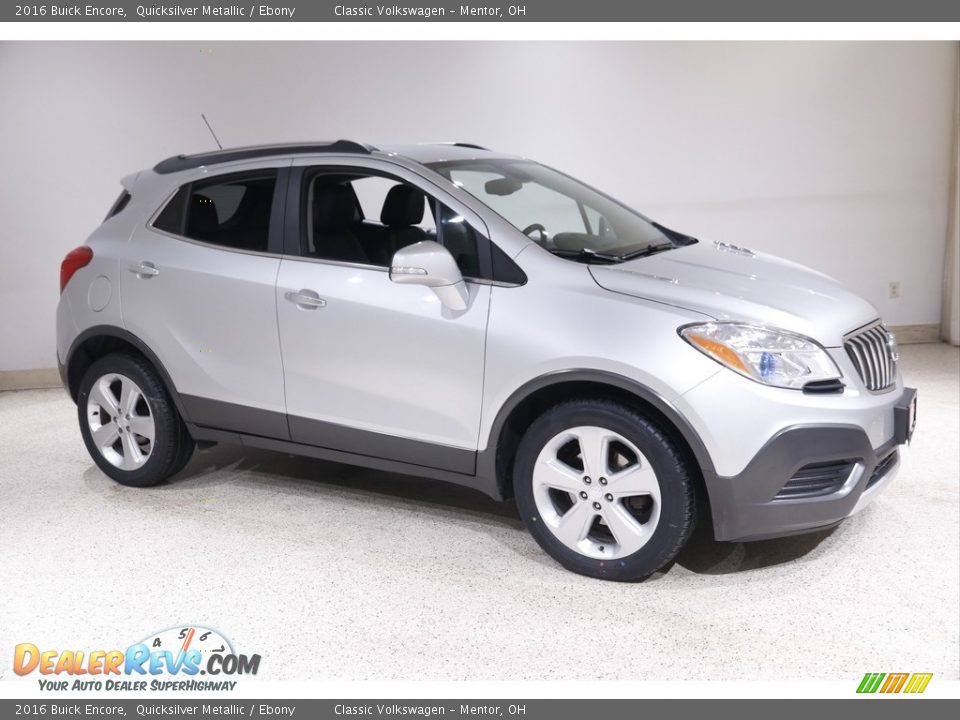2016 Buick Encore Quicksilver Metallic / Ebony Photo #1