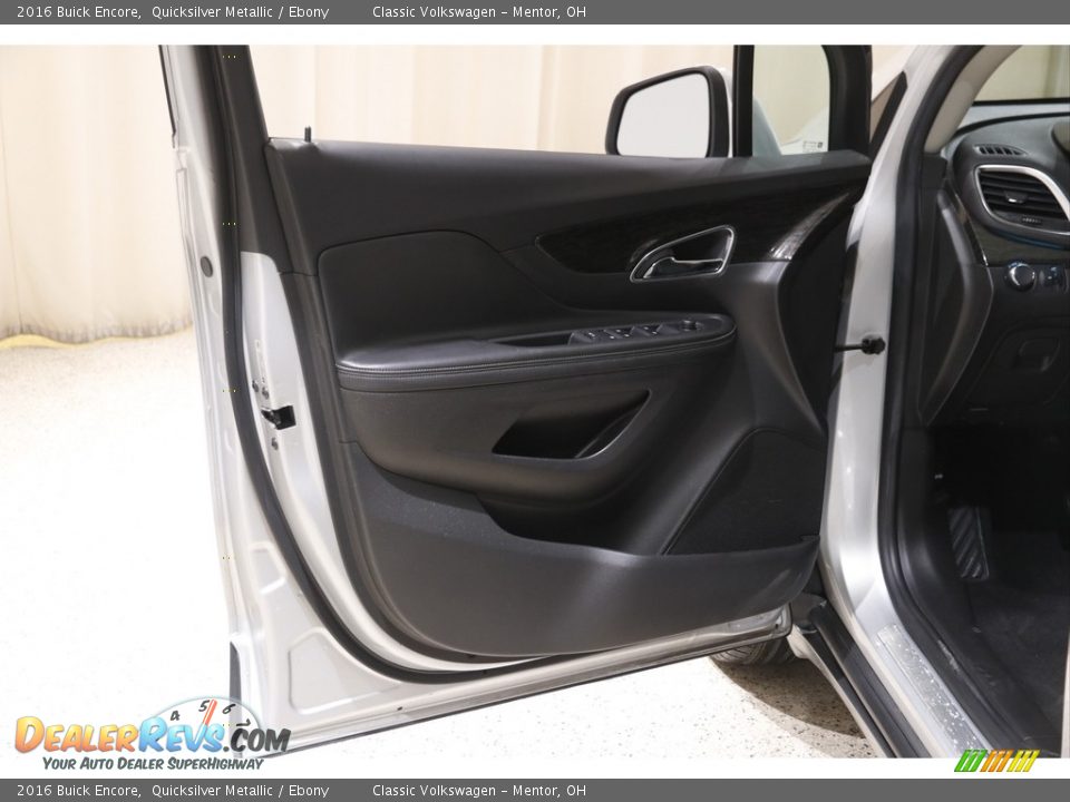 2016 Buick Encore Quicksilver Metallic / Ebony Photo #4