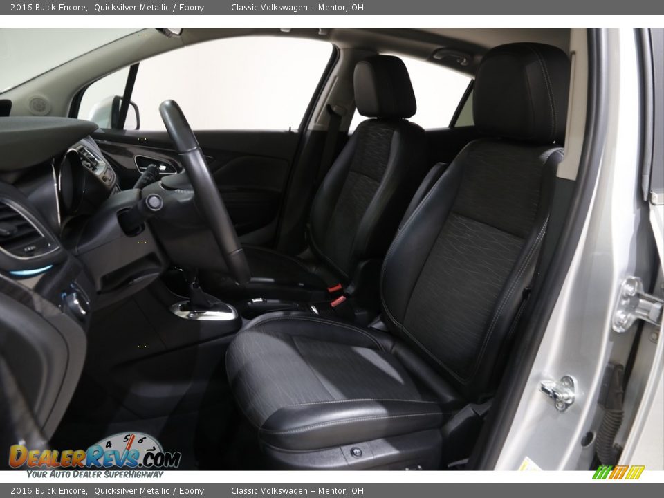 2016 Buick Encore Quicksilver Metallic / Ebony Photo #5