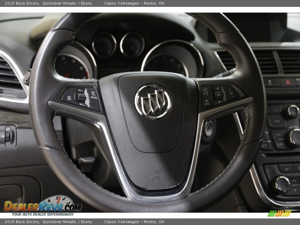 2016 Buick Encore Quicksilver Metallic / Ebony Photo #7