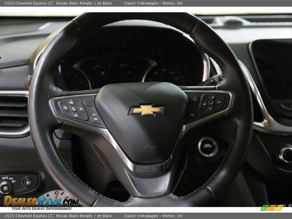 2020 Chevrolet Equinox LT Mosaic Black Metallic / Jet Black Photo #7