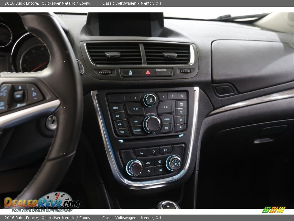 2016 Buick Encore Quicksilver Metallic / Ebony Photo #9