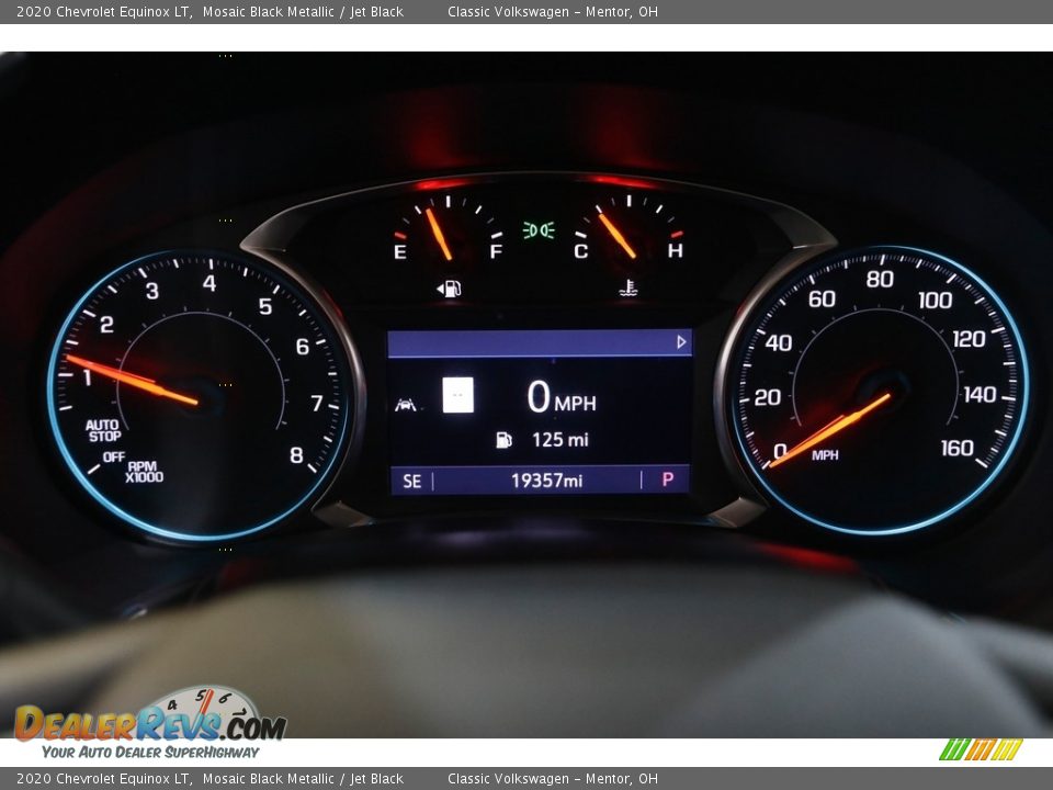 2020 Chevrolet Equinox LT Mosaic Black Metallic / Jet Black Photo #8