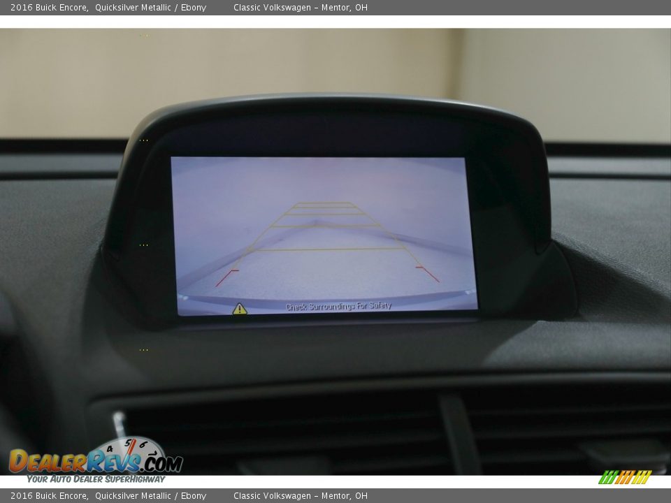 2016 Buick Encore Quicksilver Metallic / Ebony Photo #13