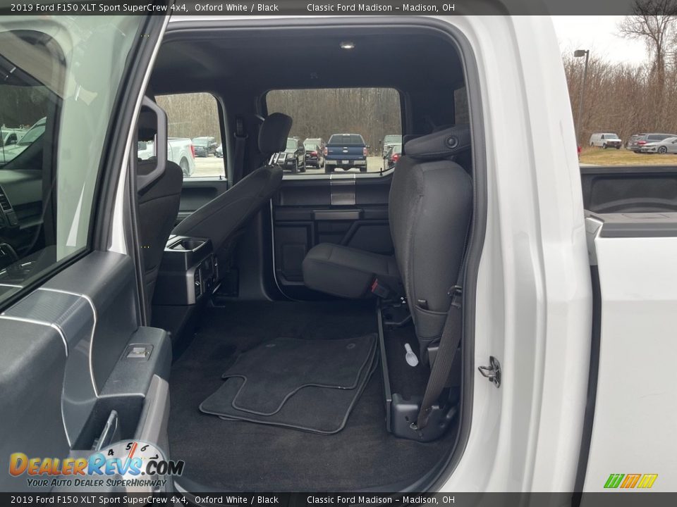 2019 Ford F150 XLT Sport SuperCrew 4x4 Oxford White / Black Photo #12