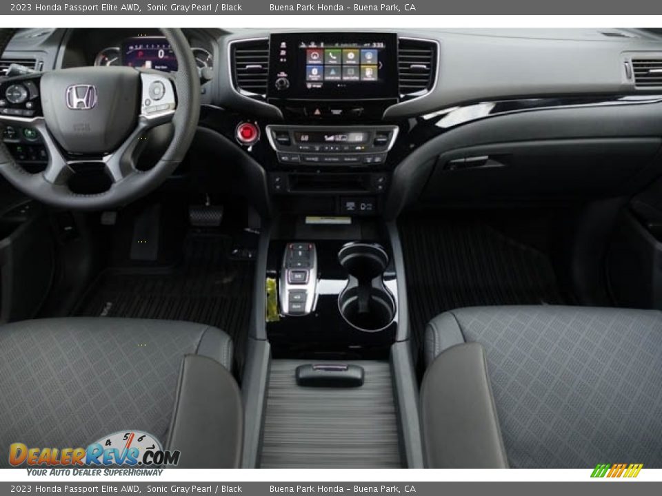 2023 Honda Passport Elite AWD Sonic Gray Pearl / Black Photo #17