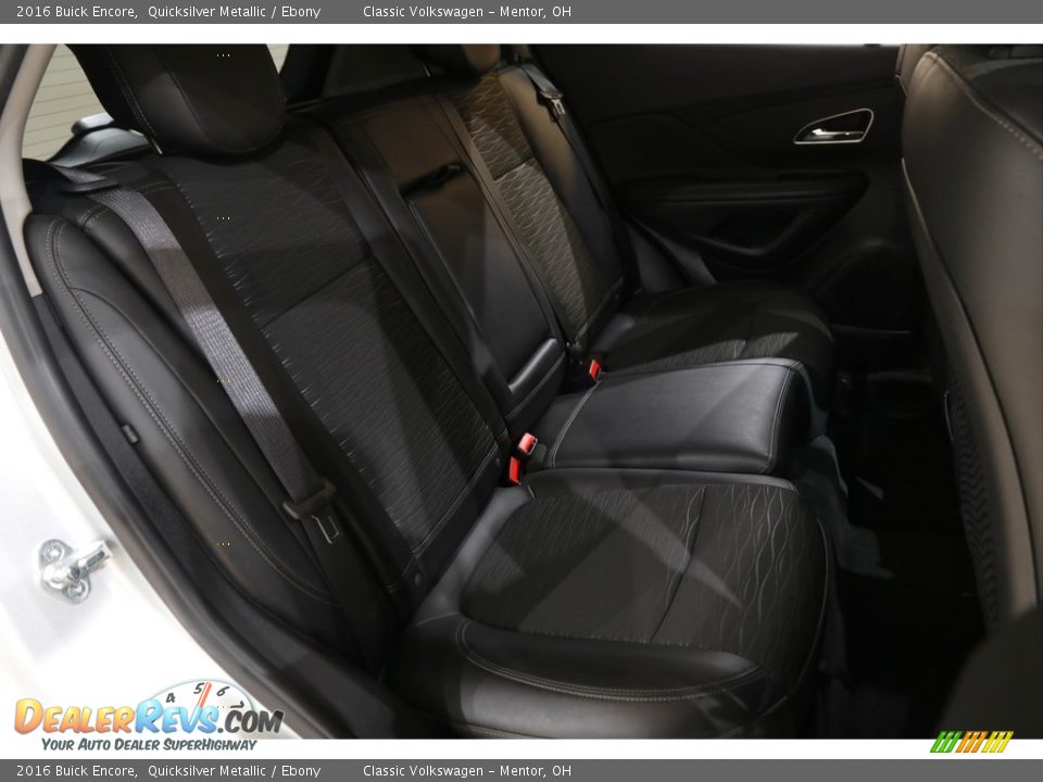 2016 Buick Encore Quicksilver Metallic / Ebony Photo #16