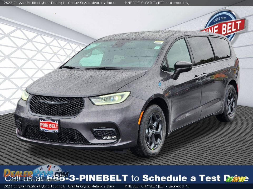 2022 Chrysler Pacifica Hybrid Touring L Granite Crystal Metallic / Black Photo #1