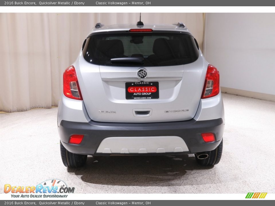 2016 Buick Encore Quicksilver Metallic / Ebony Photo #18