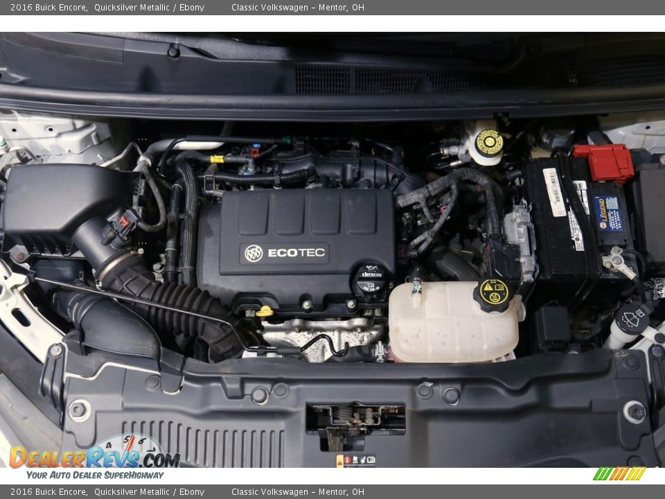 2016 Buick Encore Quicksilver Metallic / Ebony Photo #19