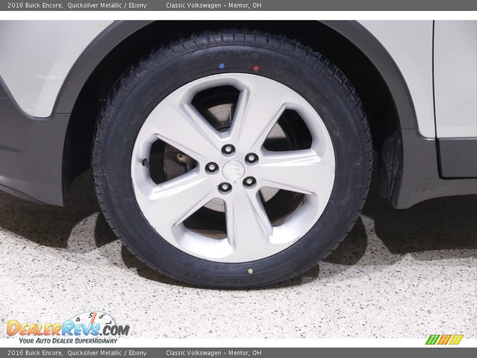 2016 Buick Encore Quicksilver Metallic / Ebony Photo #20