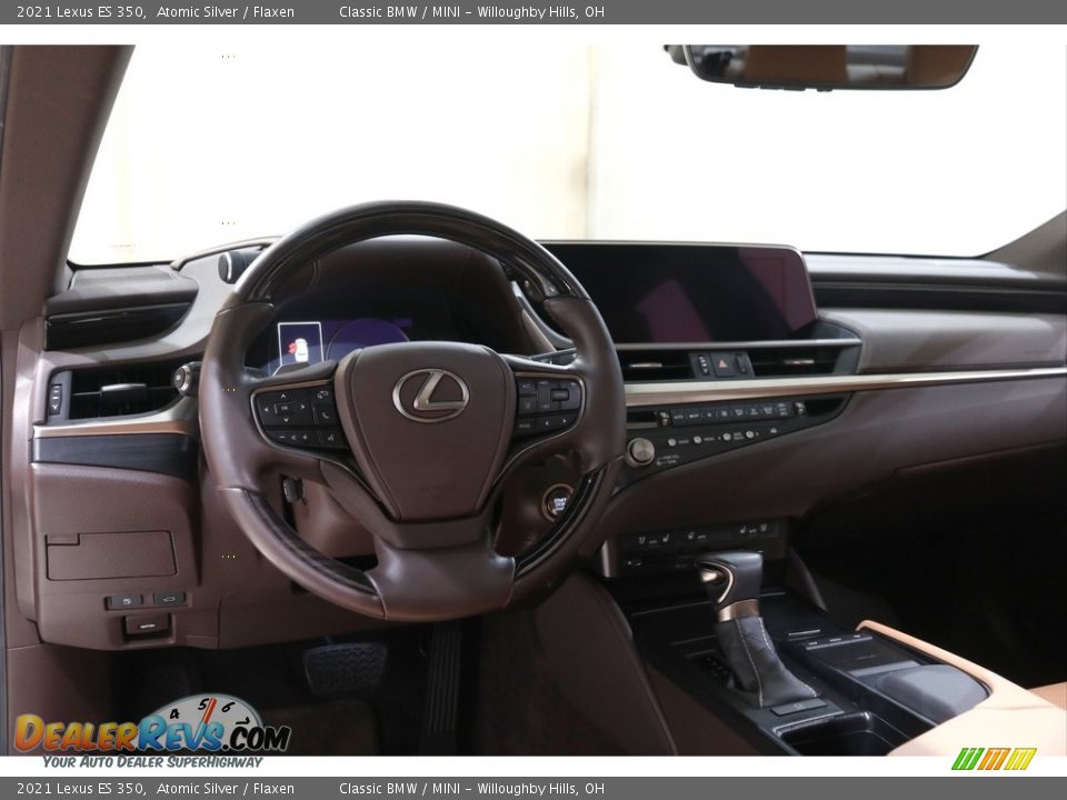 2021 Lexus ES 350 Atomic Silver / Flaxen Photo #6